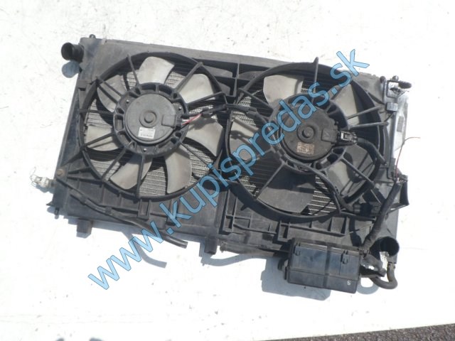 komplet chladice na toyotu avensis t25 2,0d, ventilátor